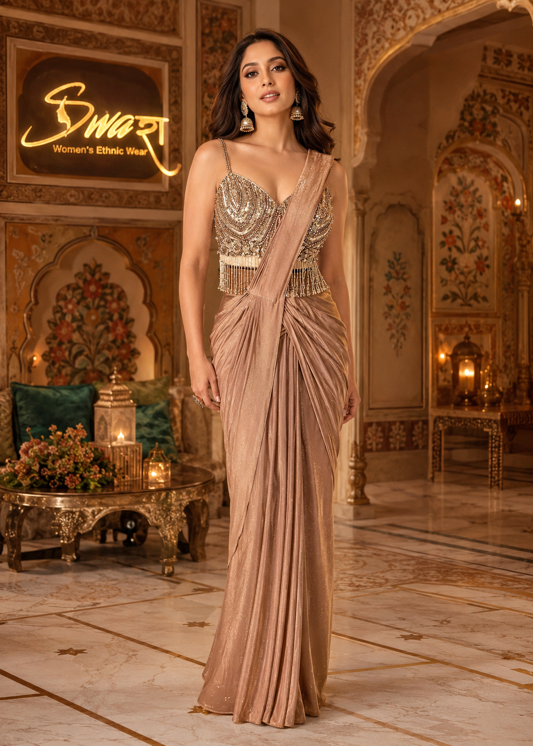 Savitri Banarasi Ready Saree